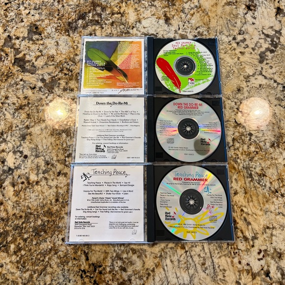 Red Grammer CD Bundle- 3 CDs - Picture 3 of 3